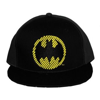 Batman DC Comics Super Hero Logo Comic Panel Flat Bill Cap Hat