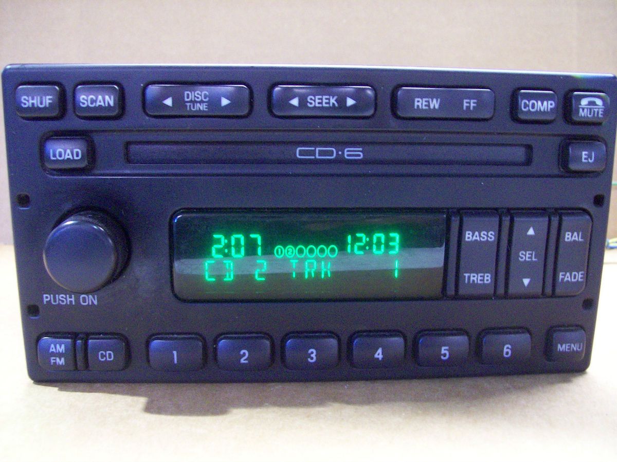 Ford 6 disk cd player #3