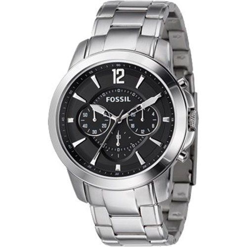 Fossil Grant Stainless Steel Chronograph Mens Watch FS4532