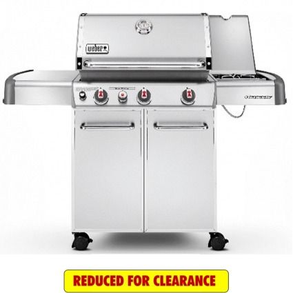 Weber Grills Genesis S 330 Natural Gas Grill   Stainless Steel