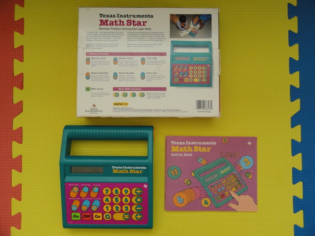 vintage texas instruments ti speak spell math pocket computer usa