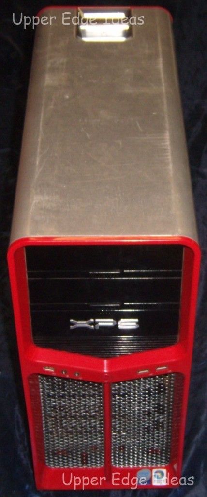 OEM Dell XPS 630 630i Full Tower Case PP088 Red Grade C