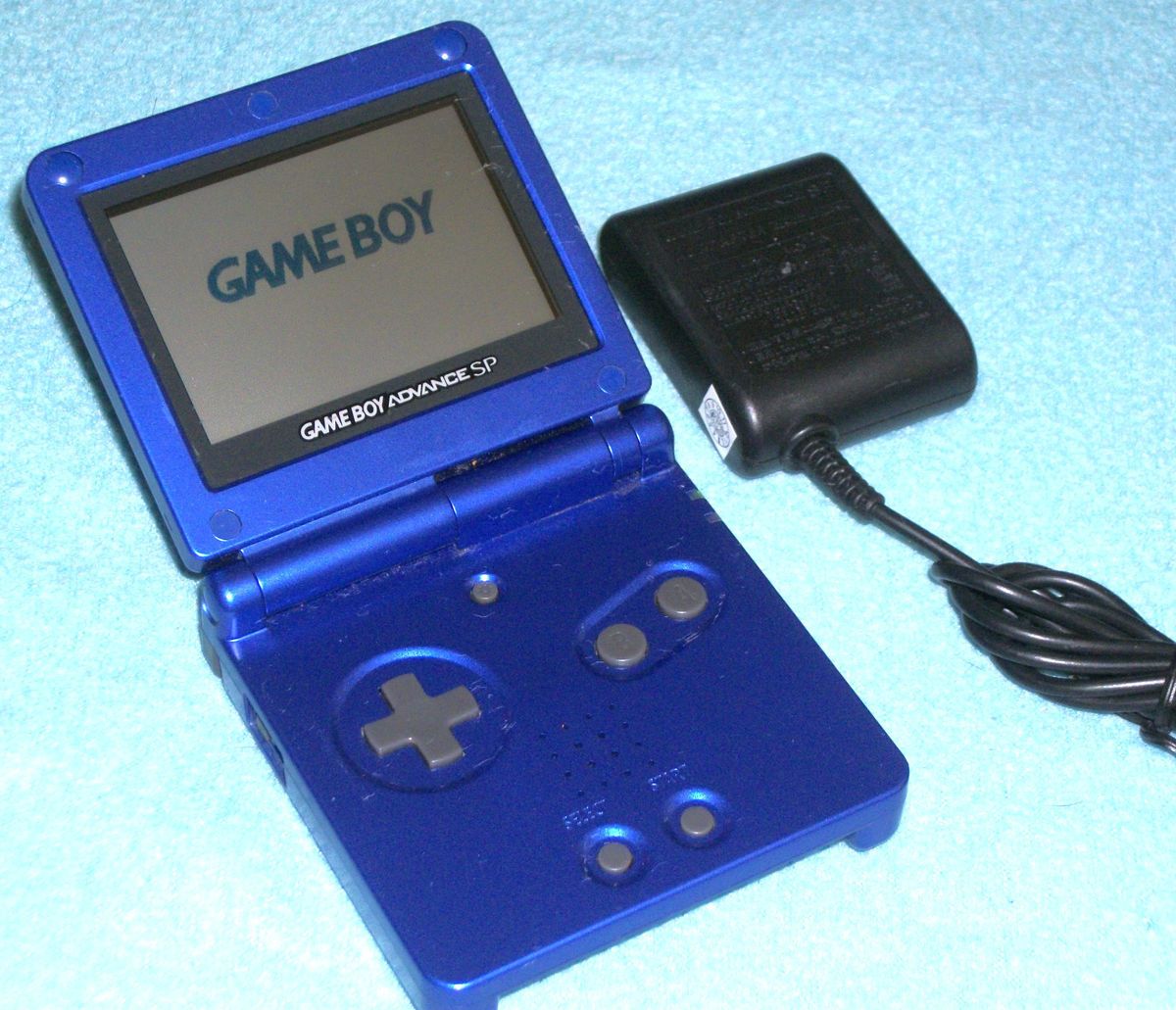 BLUE Nintendo Game Boy Advance SP System Charger GameBoy GBA