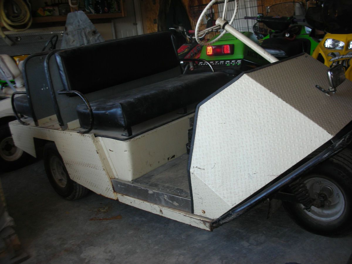 1960s Westinghouse 3 Wheel Golf Cart