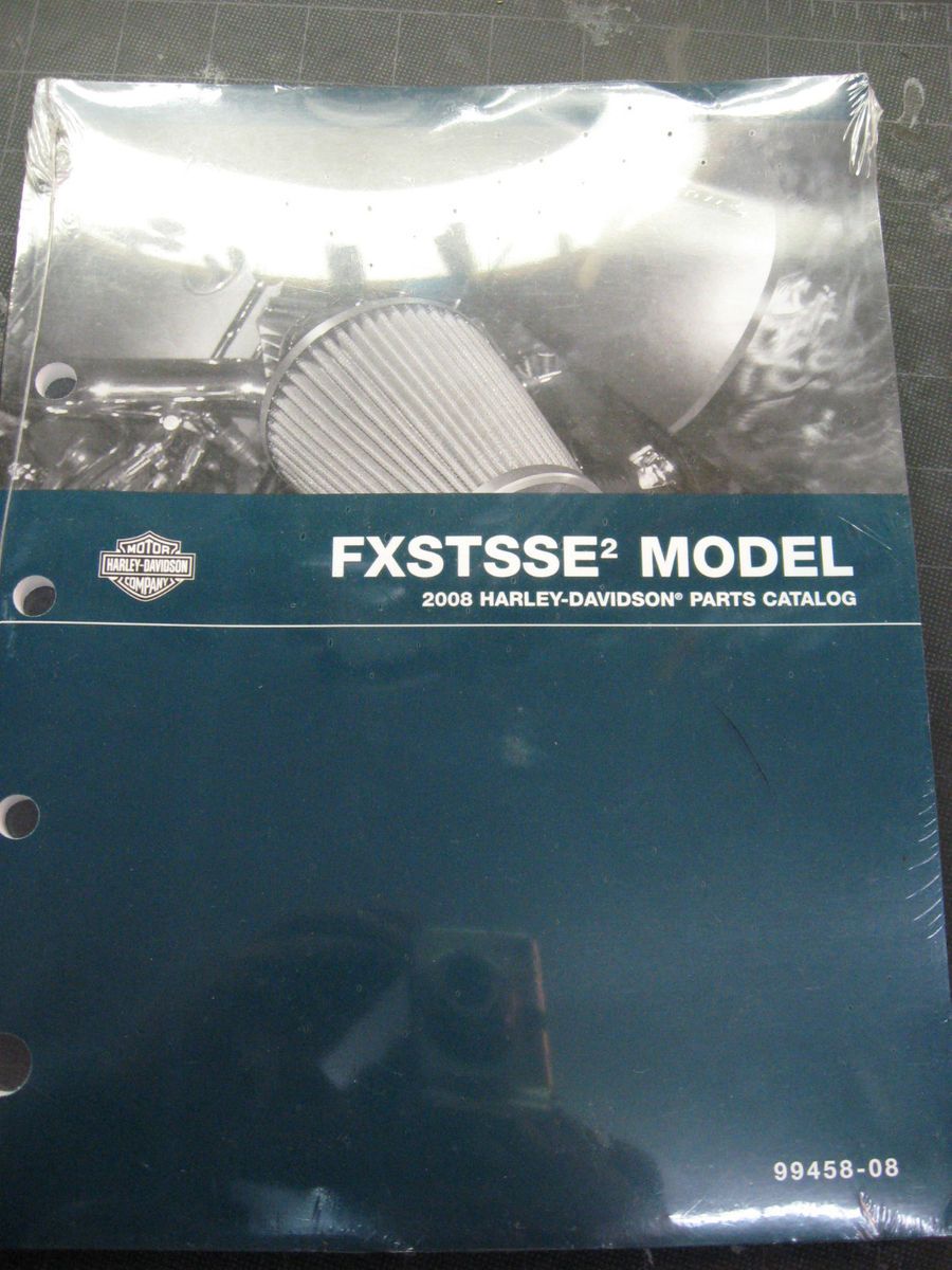 Harley Davidson 2008 Softail Parts Manual FXSTSSE OEM