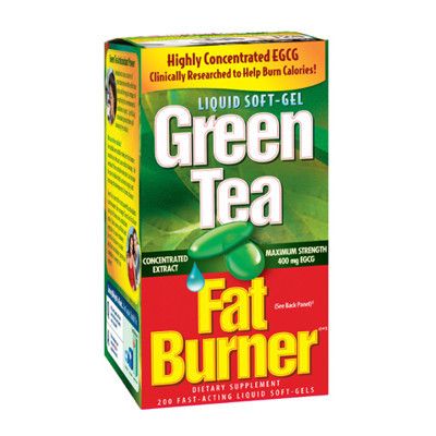 Green Tea Extract Weight Loss Pills EGCG Caffeine 200