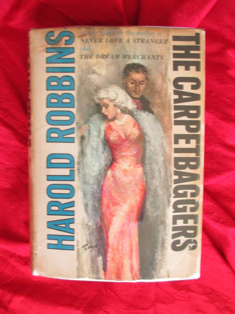 THE CARPETBAGGERS Harold Robbins 1st edition early printing HC DJ