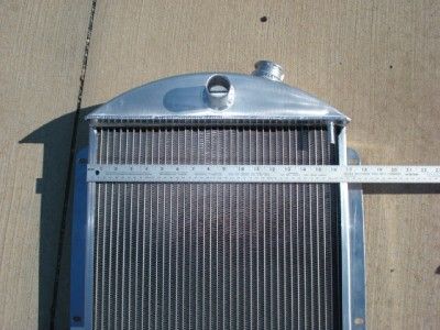 1937 Chevy Griffin Aluminum Radiator Street Rod