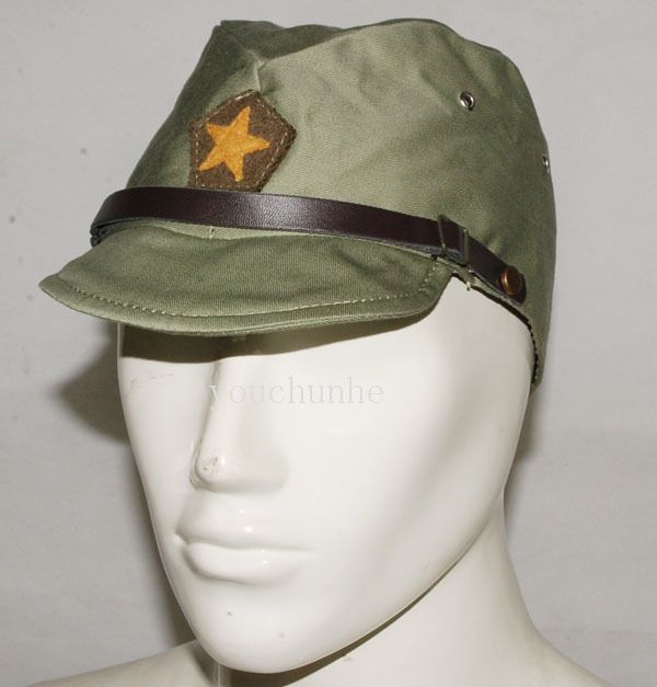  Army IJA Em NCO Field Cap Hat with Havelock Neck Flap L 32349