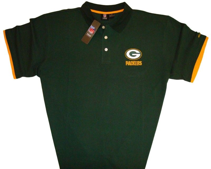 Green Bay Packers Mens Big & Tall NFL Sideline Casual Golf Polo Shirt