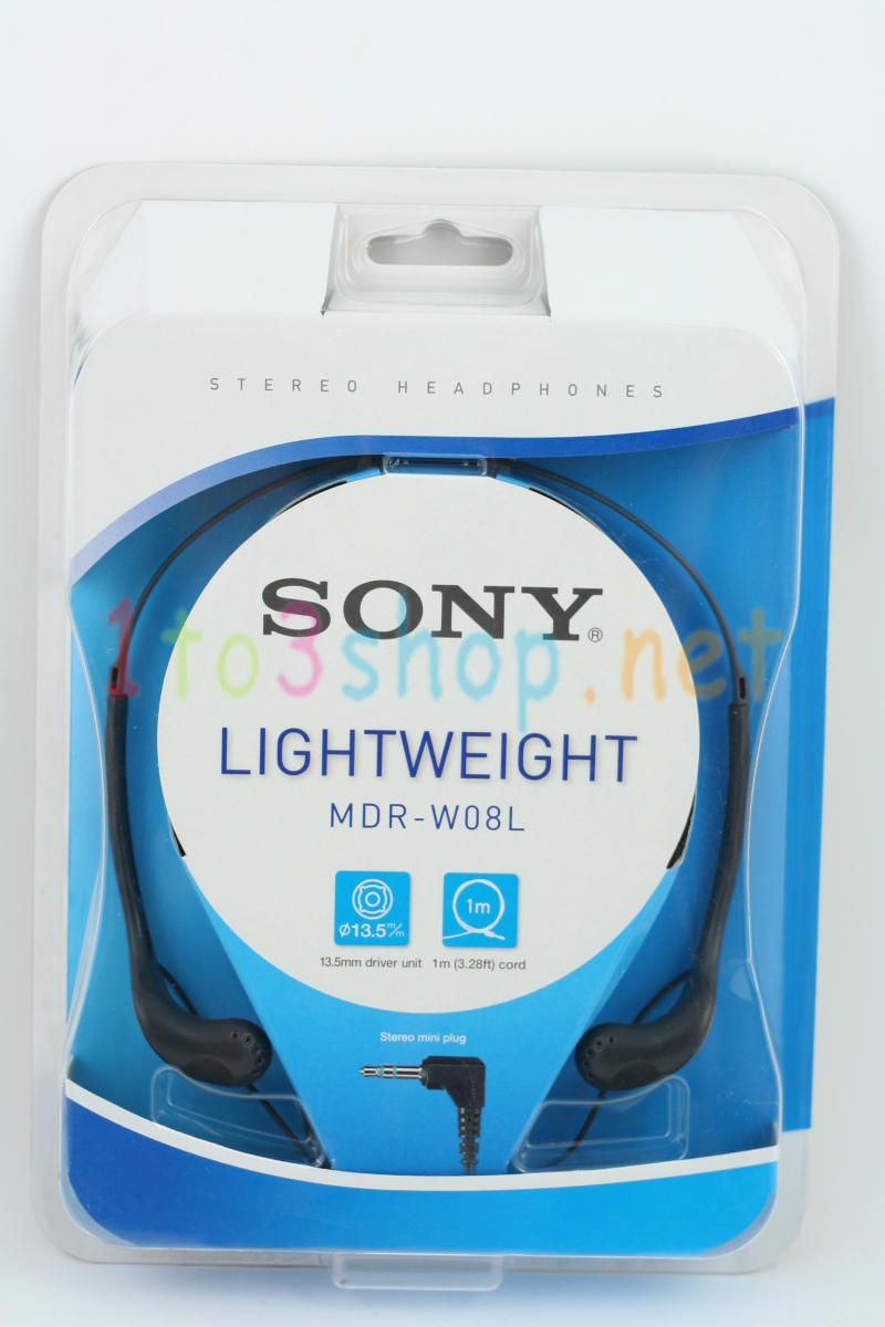 D11 Sony MDR W08L Vertical in Ear Earphones Headphones