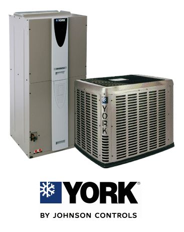 Ton 15 SEER York Heat Pump System YZE03611 AHE42D3XH21 S11TVM4F1