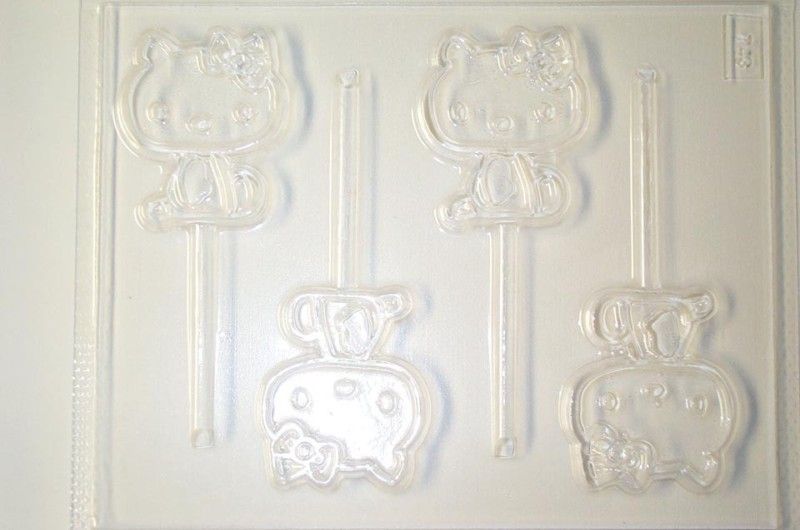 Hello Kitty Chocolate Candy Mold Molds Party Favor Soap
