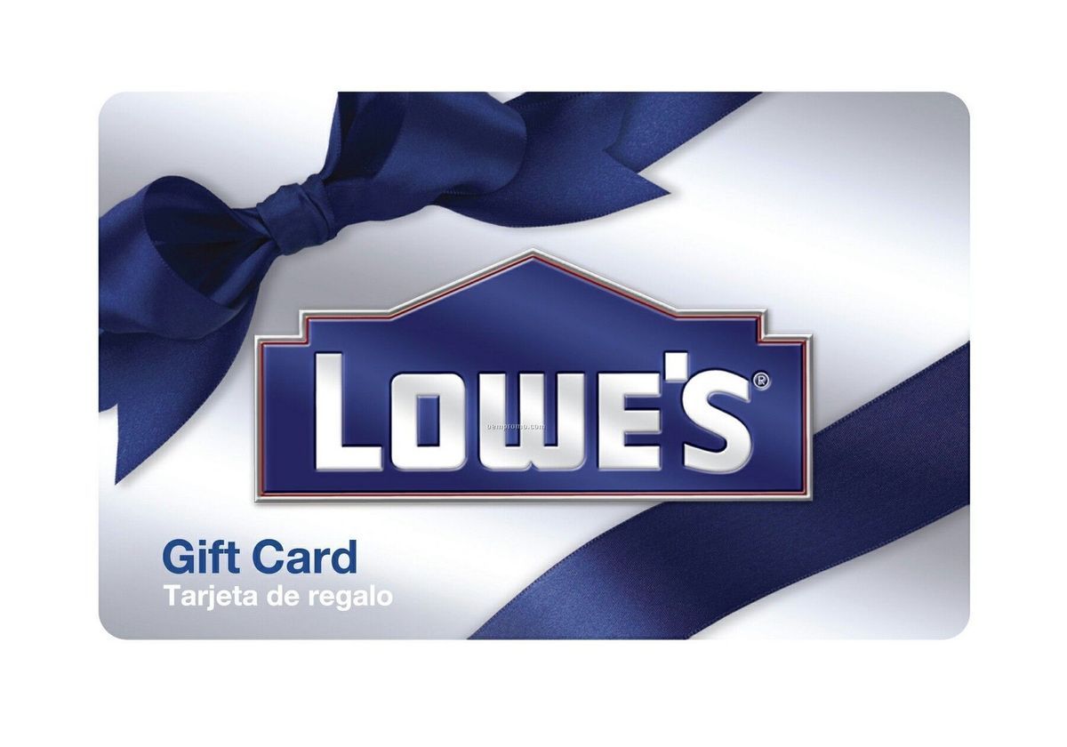 Lowes Home Improvement Gift Card 25