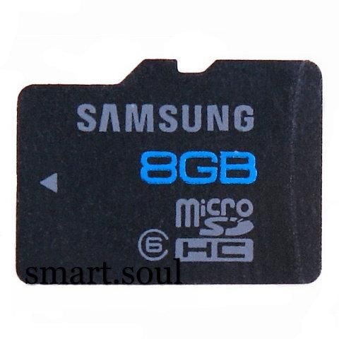  High Capacity 8g 8GB Micro SD TF Flash Memory Card Adapter 0704