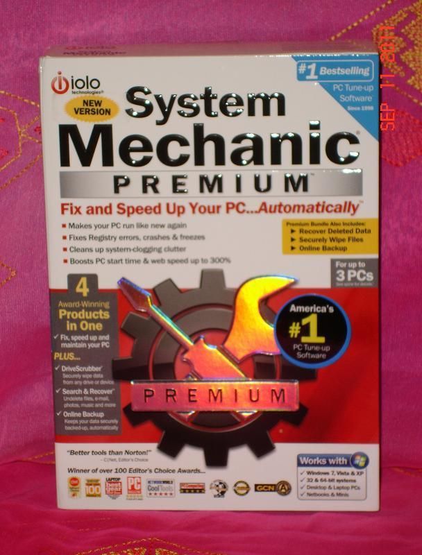 Iolo System Mechanic Premium 3 PC Retail