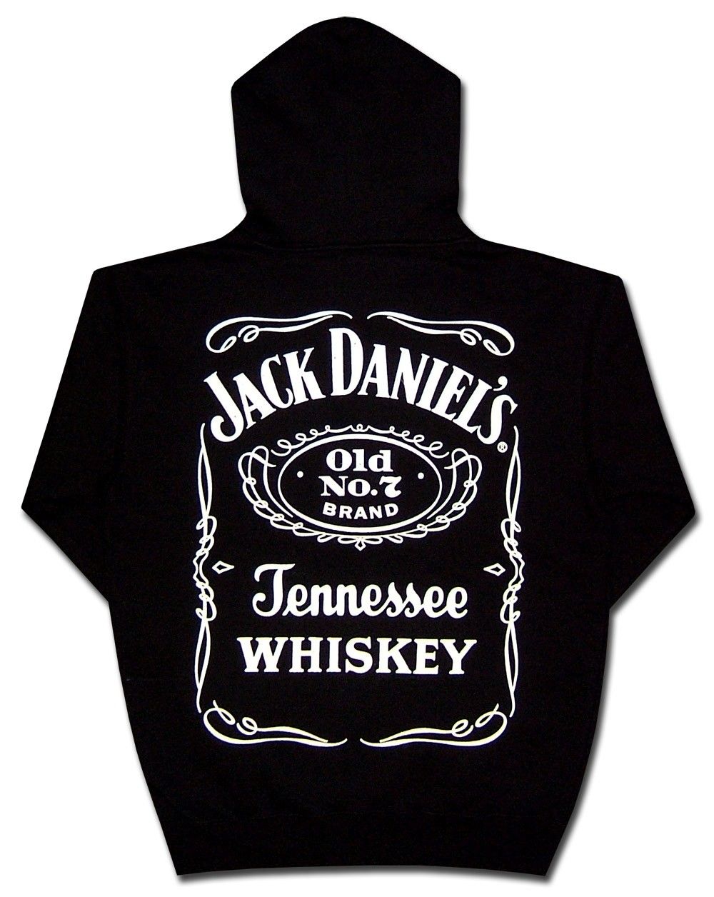 Jack Daniels Hooded Sweatshirt Logo Hoodie