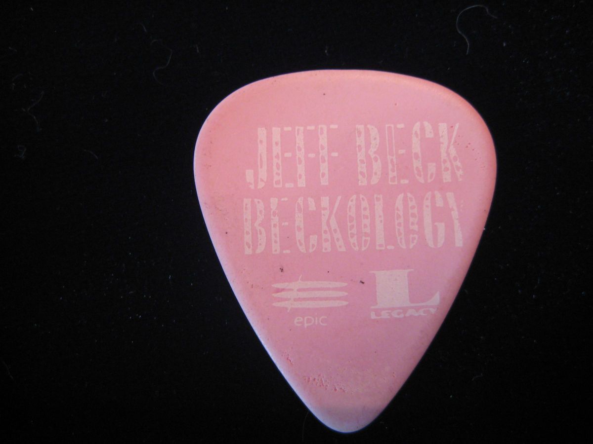 Jeff Beck Guitar Pick Beckology