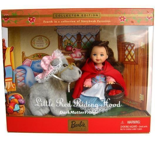 little Red Riding Hood And Wolf Kelly Doll Giftset Barbie Storybook