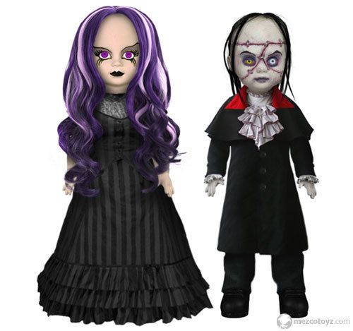 Mezco Living Dead Dolls Scary Tales Beauty The Beast Set of 2