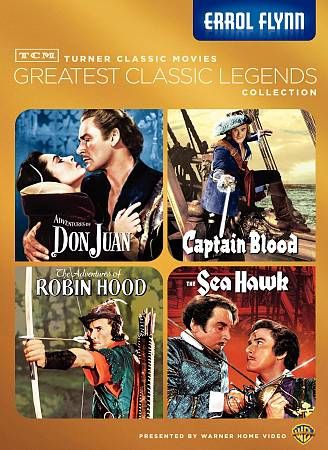 NEW Greatest Classic Legends Errol Flynn DVD Robin Hood