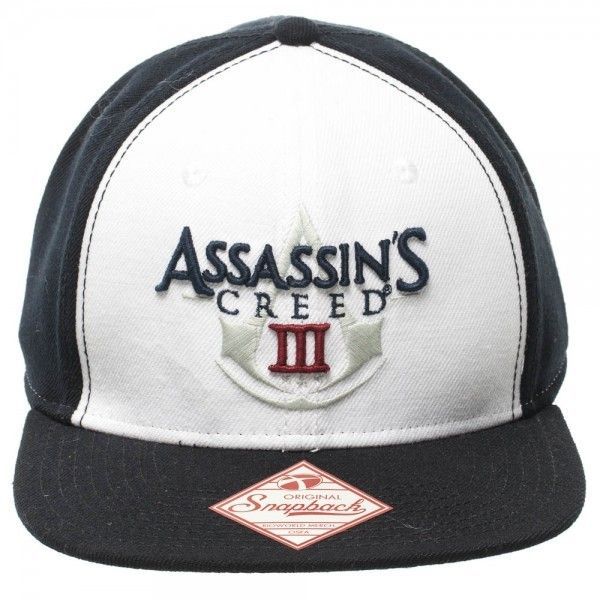ASSASSINS CREED III Logo Snapback Baseball Cap Hat NEW Licensed PS3
