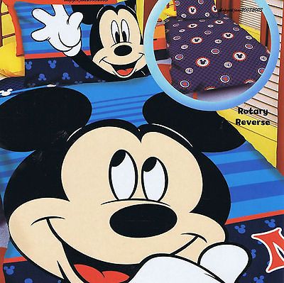mickey mouse twin bedding