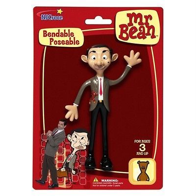 Mr.Bean Bendable Posable Bumbling Brit Animated Quirky Lovable