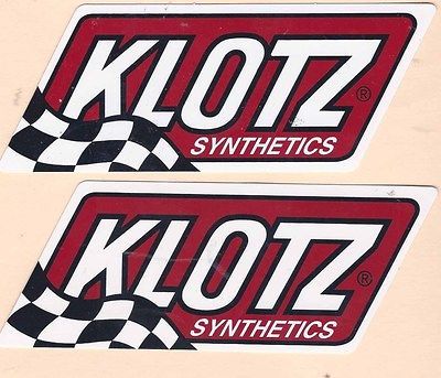 Klotz Racing Decals Sticker 9 Inches Long Size New Decal Sticker