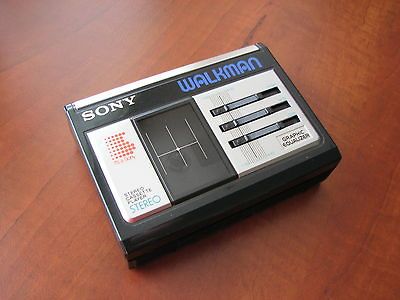 NEW Vintage Sony WM 33 Equalizer stereo cassette tape player Walkman