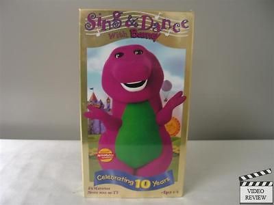 sing dance with barney