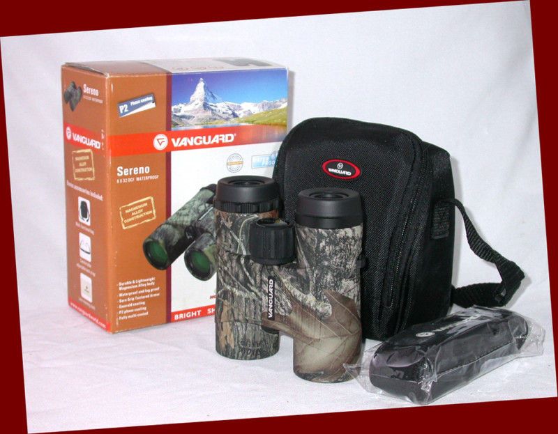 Vanguard Sereno 8 x 32 Hunting Birding Binoculars Camo