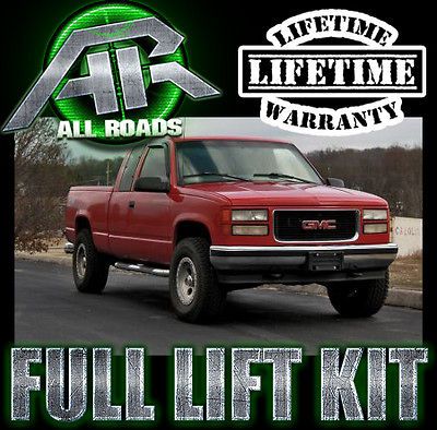 AR 1988 1999 Chevy GMC K1500 Full Front & Rear Lift Leveling Kit 4WD