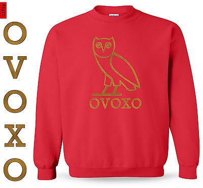 NEW OVO Drake Octobers very own CREWNECK sweatshirt OVOxo owl YOLO