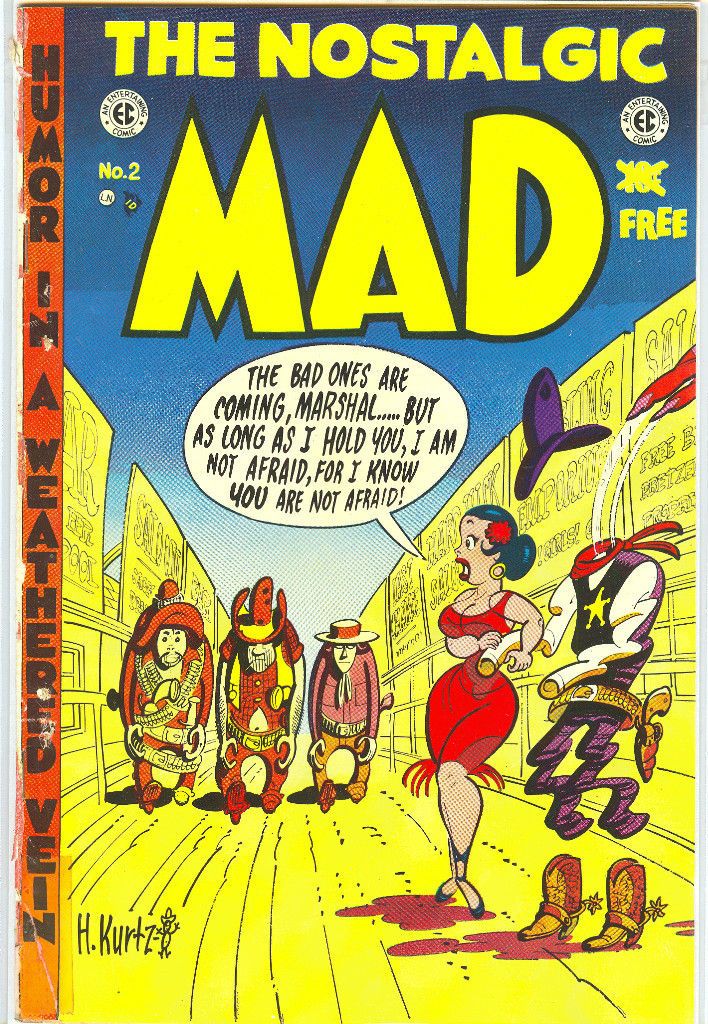 Mad Magazine Comics # 2 REPRINT Fair to Good