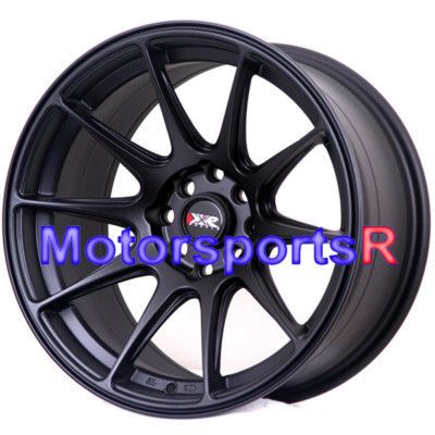15 XXR 527 Flat Black Concave Rims Wheels Stance 4x100 4x114 3 4x4 5