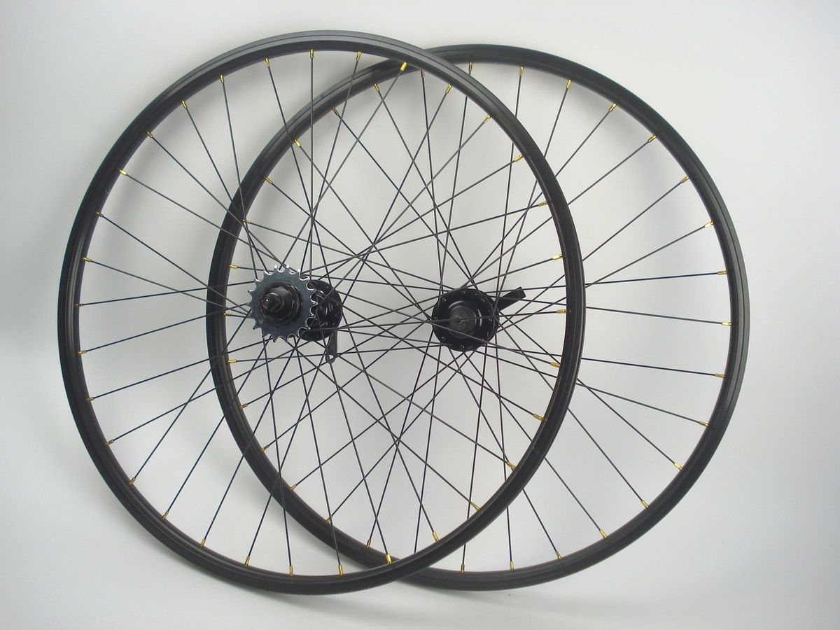  Speed Wheelset 27 5 Mountain Bike Disc Or Rim Brake QR Black BIN
