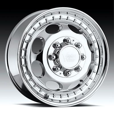 19 5 Chrome Vision Wheels Tires Dually Ford F350 225 70 19 5 Package