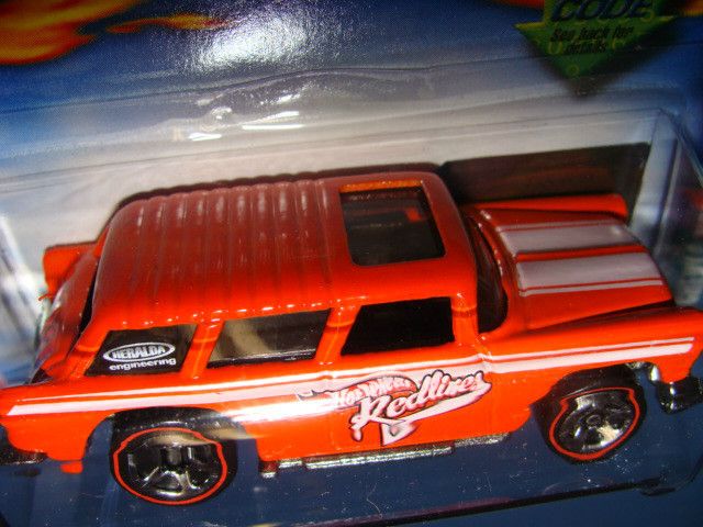 2002 Hot Wheels 106 Chevy Nomad Redlines Series Race Car 4 4 Free SHIP
