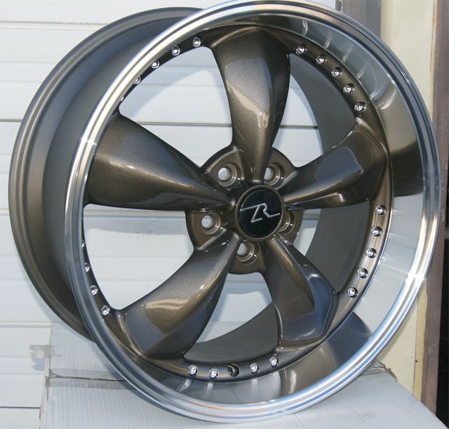  Bullitt Motorsport style wheels 20x10 two rims new Bronze deep dish