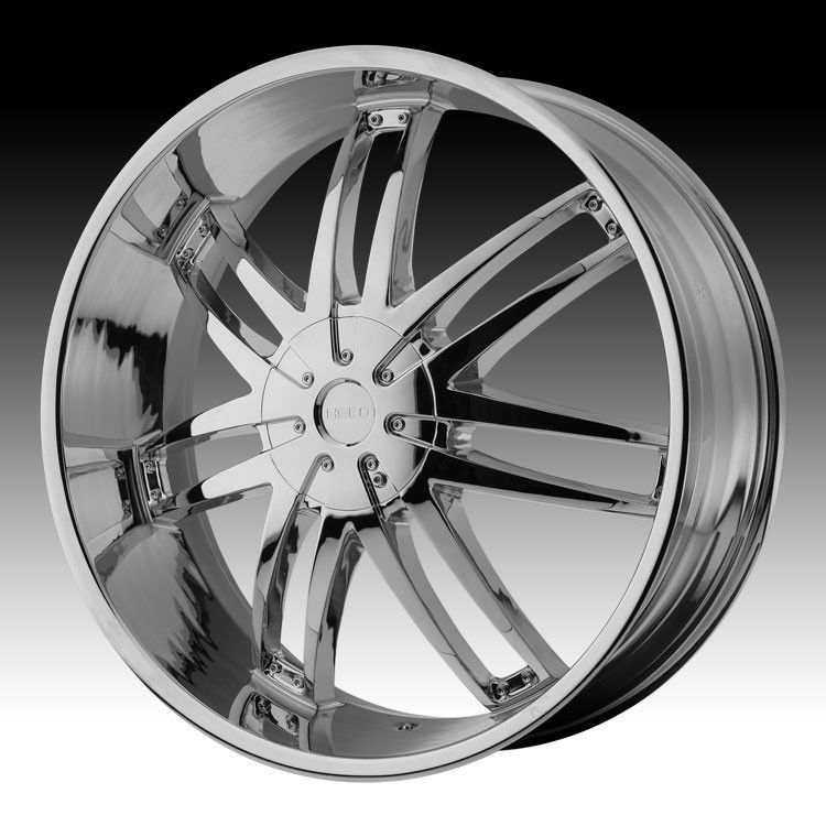 24 inch Helo Chrome Wheels Rims 6x135 Ford F 150 Expedition Navigator