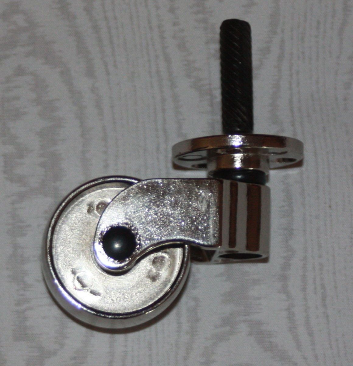 New Long Stem Furniture Casters with Polished Nickel Finish
