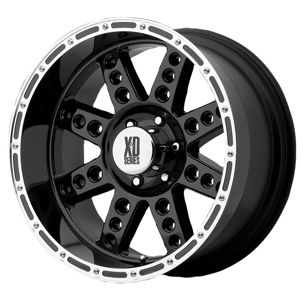 18x9 KMC XD Diesel Black Wheel Rim s 8x170 8 170 18 9