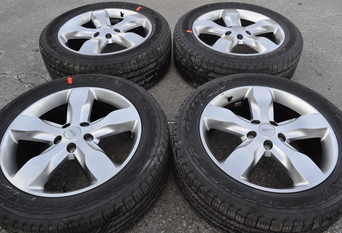 Grand Cherokee Overland Wheels Rims Tires Factory Stock Wheels